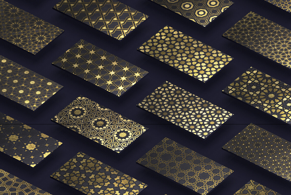 Luxury Patterns   250 Geometric Backgrounds Collection 21