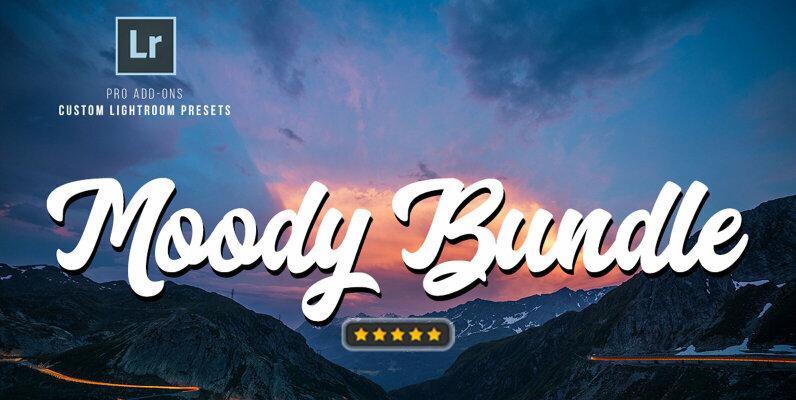 550 Moody Bundle Lightroom Presets