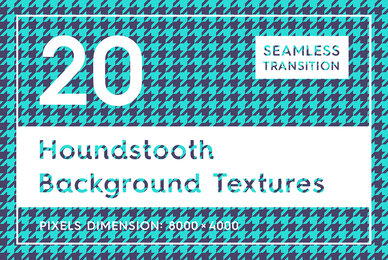 20 Houndstooth Background Textures