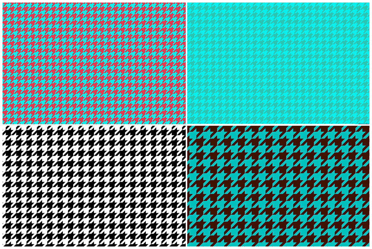 20 Houndstooth Background Textures 20 Houndstooth Background Textures