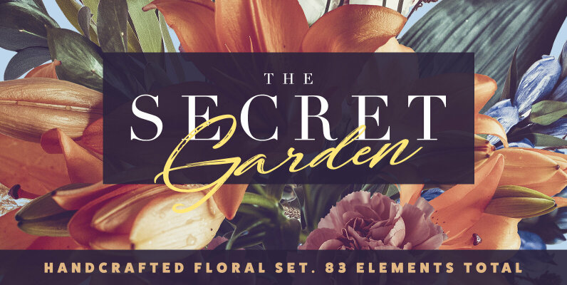 The Secret Garden   Floral Pack