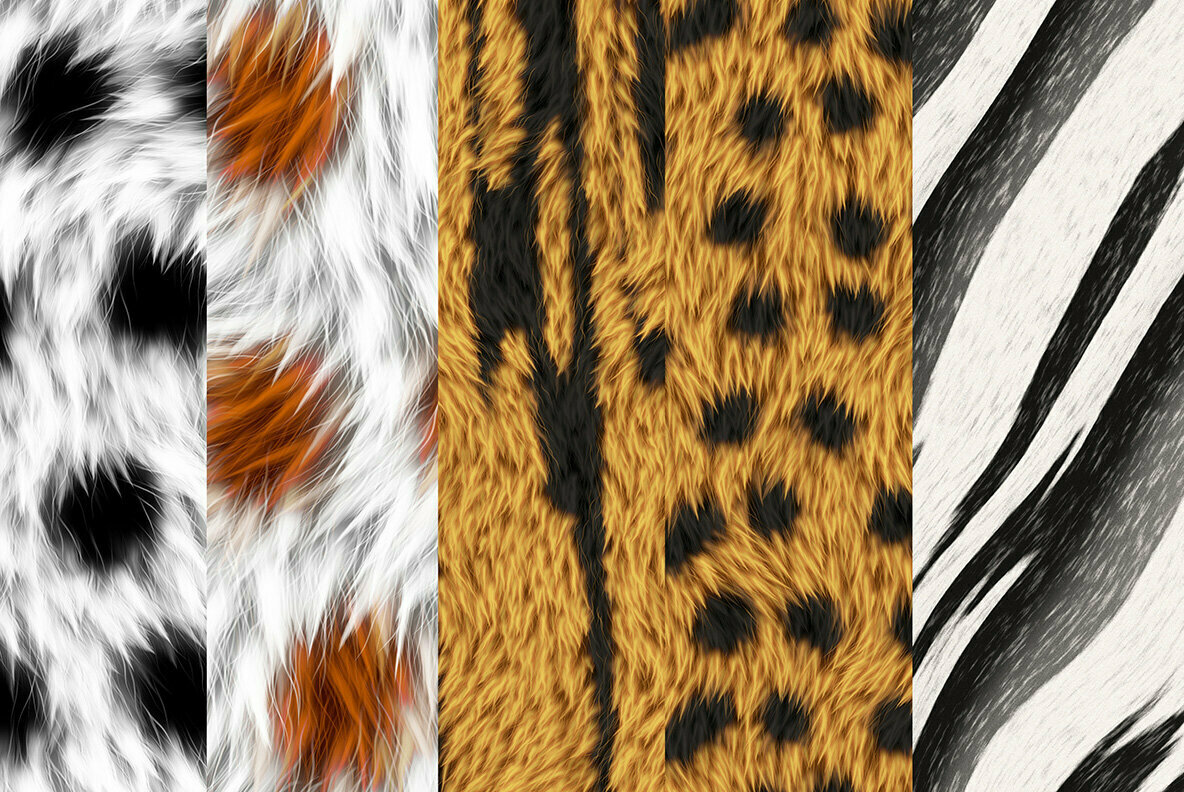 Animal Fur Textures 2 3