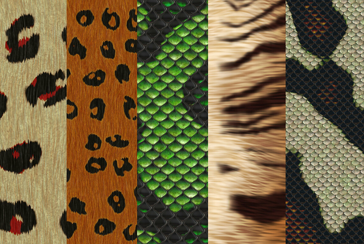 Animal Fur Textures 2 4