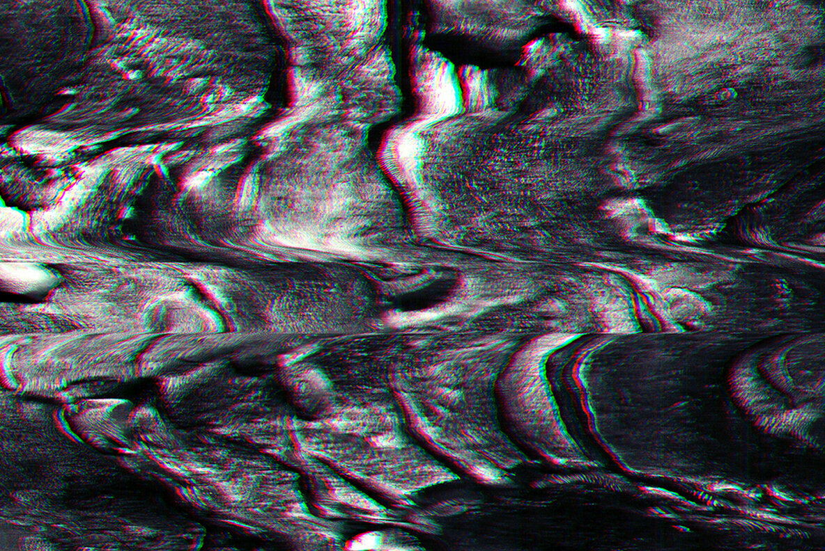 Erosion Video Glitch Distortion Textures