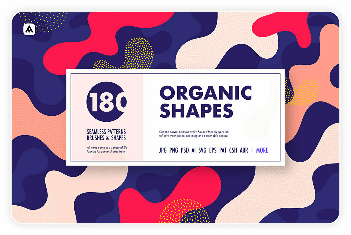 Organic Shapes 100 Seamless Textures Organic Shapes 100 Seamless Textures