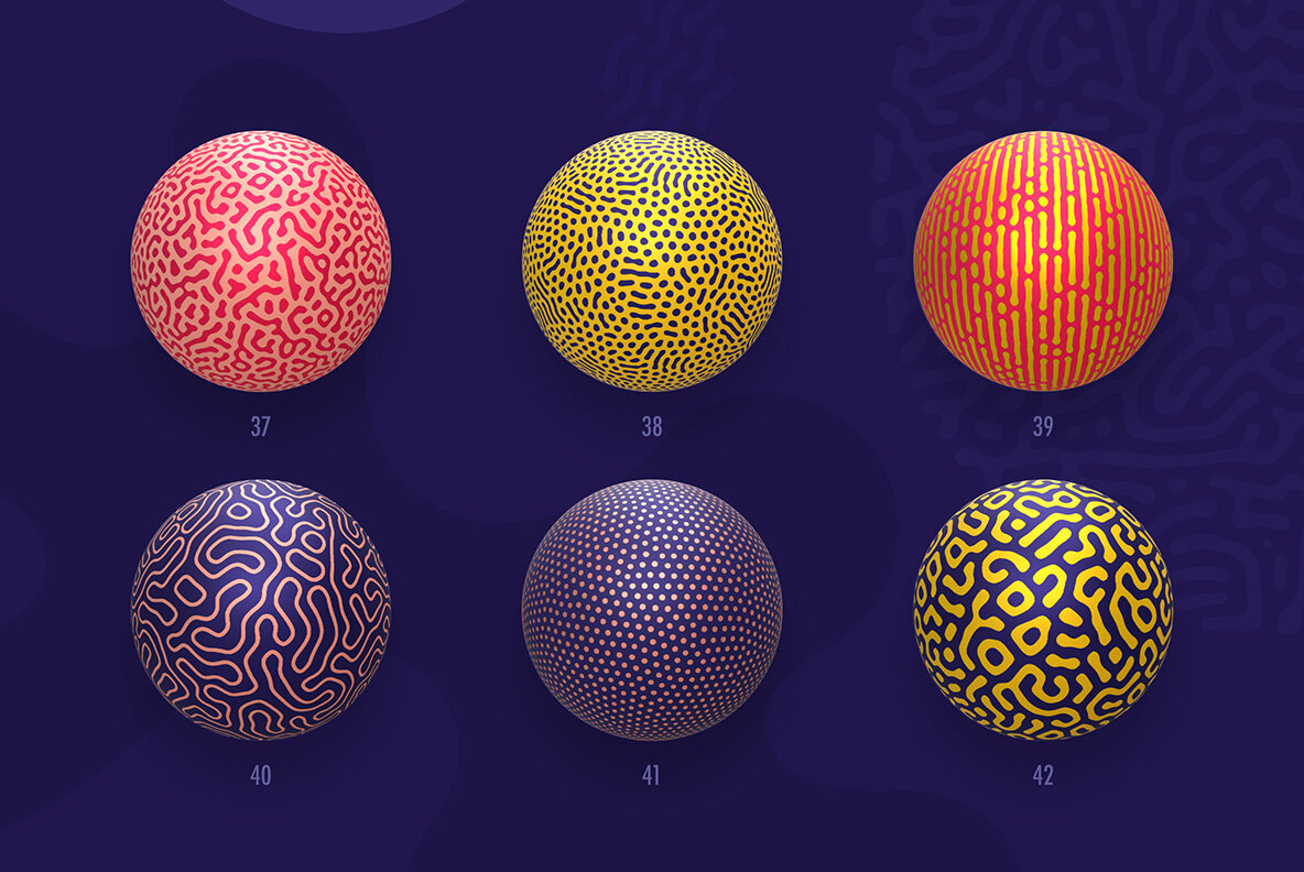 Organic Shapes 100 Seamless Textures Organic Shapes 100 Seamless Textures