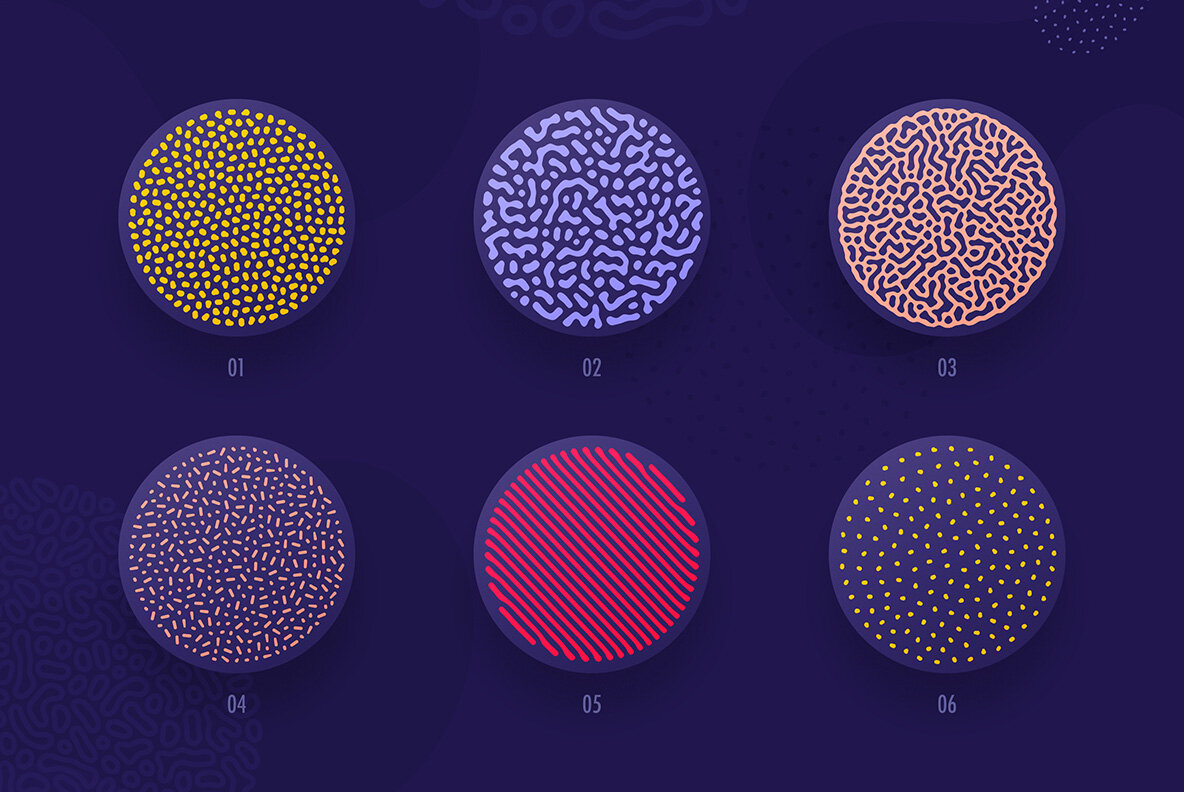 Organic Shapes 100 Seamless Textures Organic Shapes 100 Seamless Textures