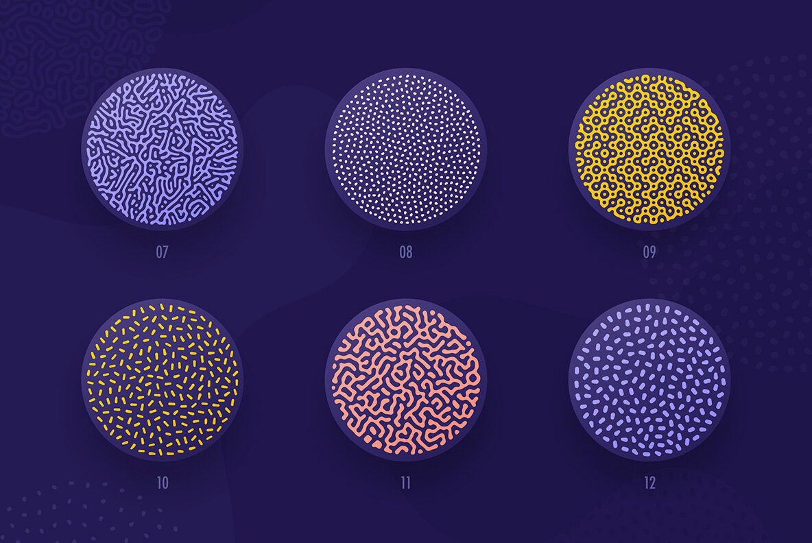 Organic Shapes 100 Seamless Textures Organic Shapes 100 Seamless Textures