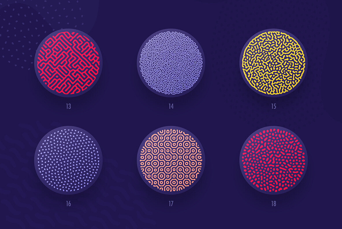 Organic Shapes 100 Seamless Textures Organic Shapes 100 Seamless Textures