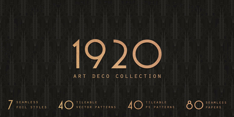 1920 Art Deco Collection