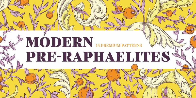 Modern Pre Raphaelites Patterns