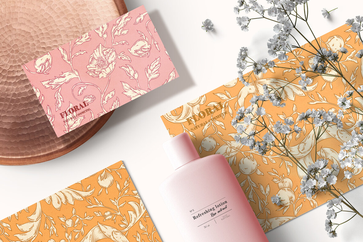 Modern Pre Raphaelites Patterns 6