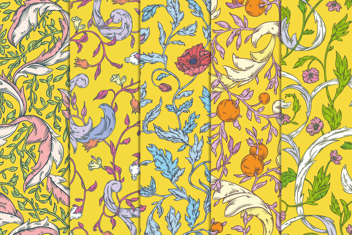 Modern Pre Raphaelites Patterns 10