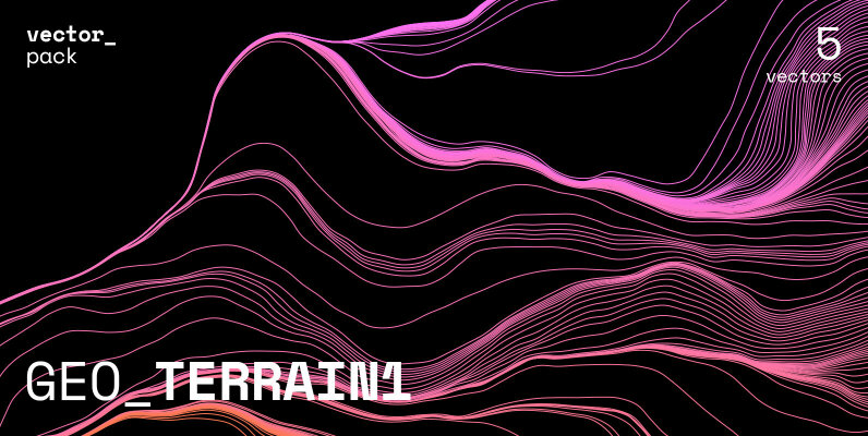 GEO TERRAIN1 Vector Pack