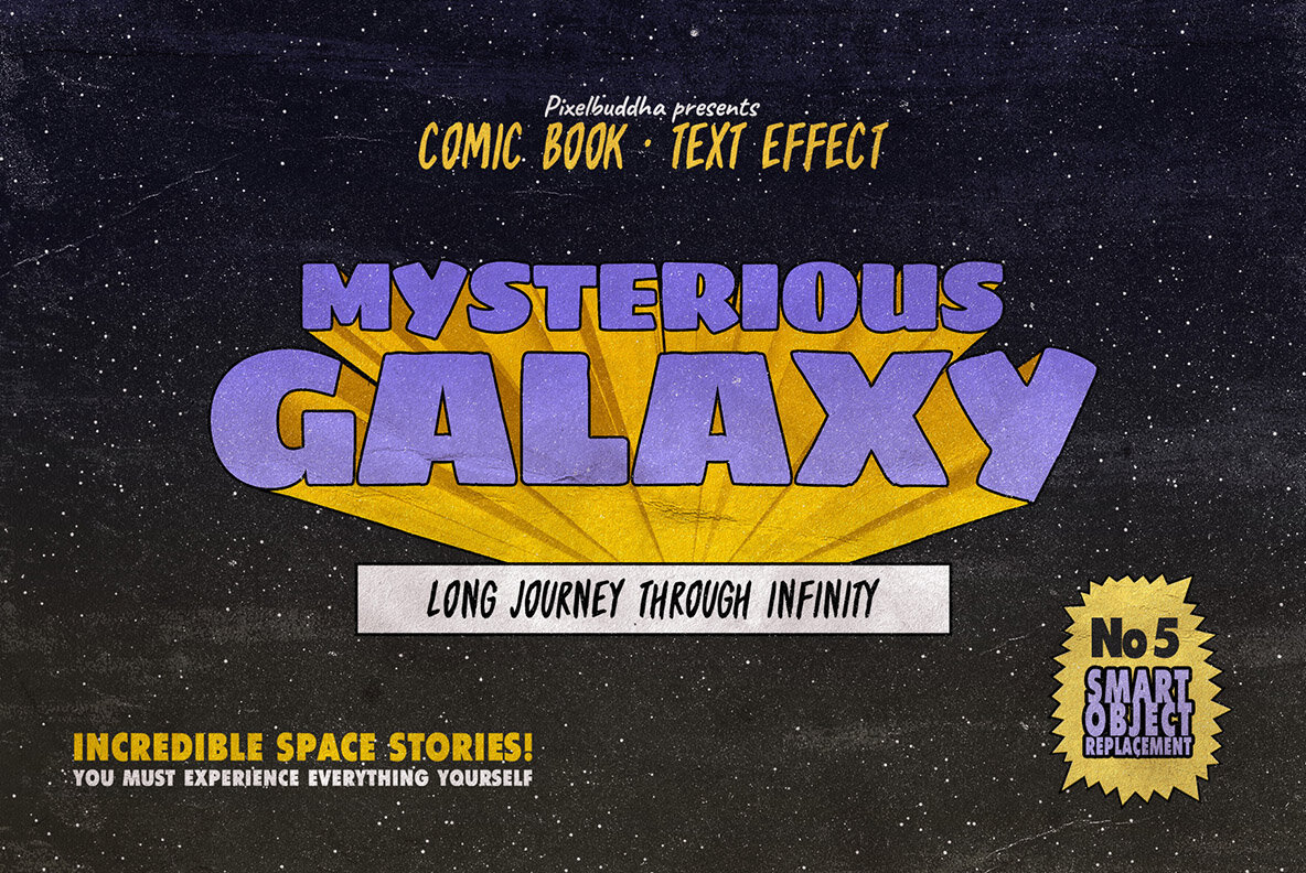 Vintage Comics Text Effects Vintage Comics Text Effects