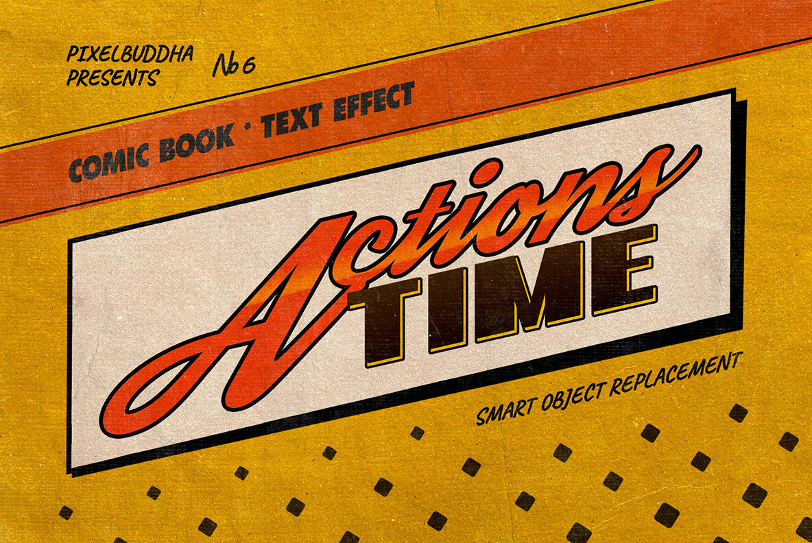 Vintage Comics Text Effects Vintage Comics Text Effects