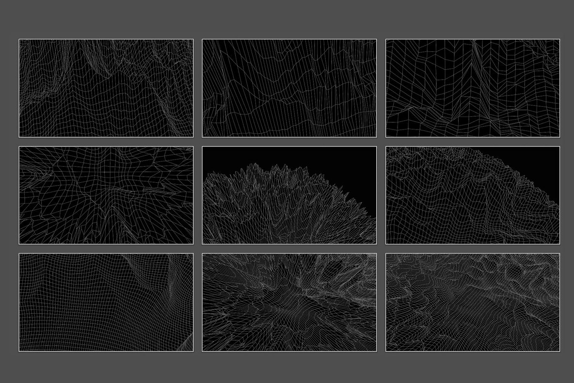 GEO TERRAIN4 Vector Pack 8