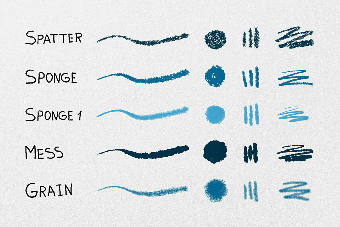 Essential Hand Drawn Brushes Essential Hand Drawn Brushes