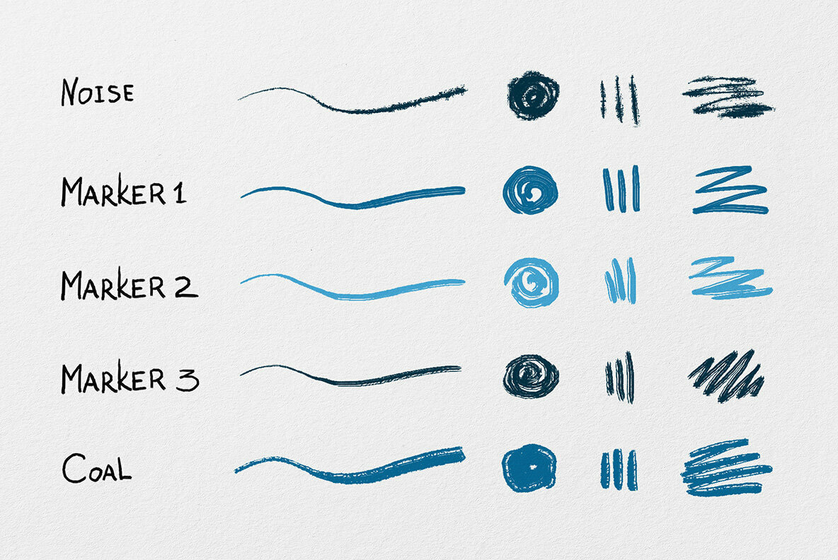 Essential Hand Drawn Brushes Essential Hand Drawn Brushes