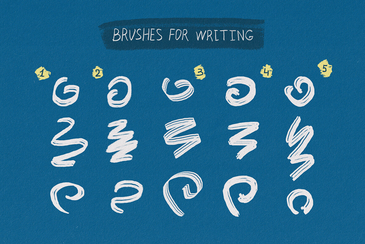 Essential Hand Drawn Brushes Essential Hand Drawn Brushes