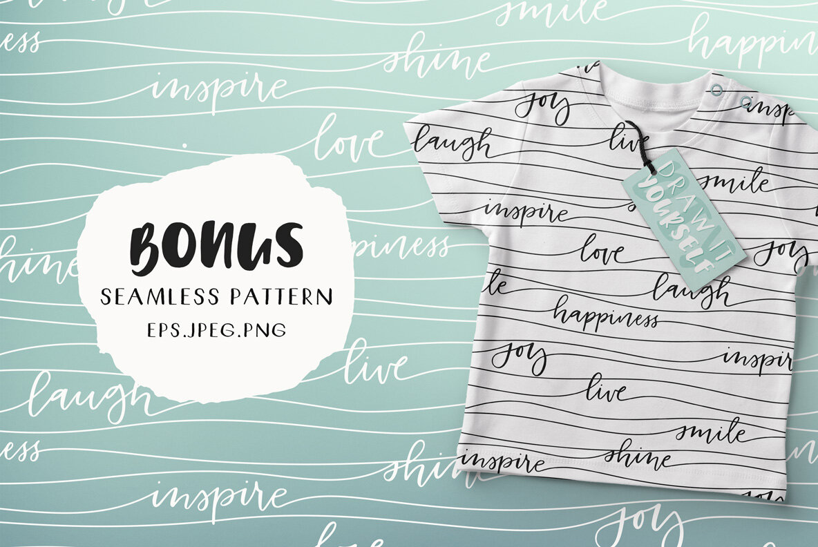 DIY Hand Drawn Seamless Patterns DIY Hand Drawn Seamless Patterns
