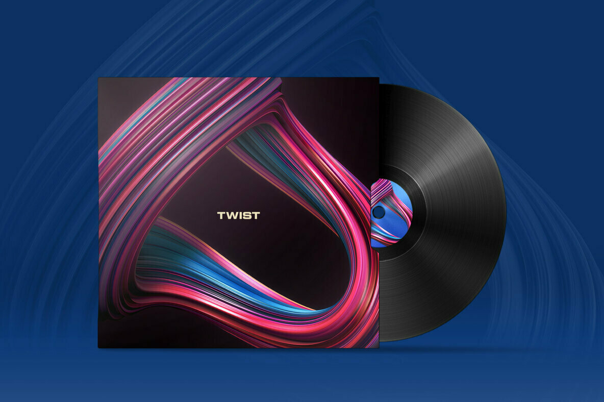 Twist Swirling 3D Shapes Twist Swirling 3D Shapes