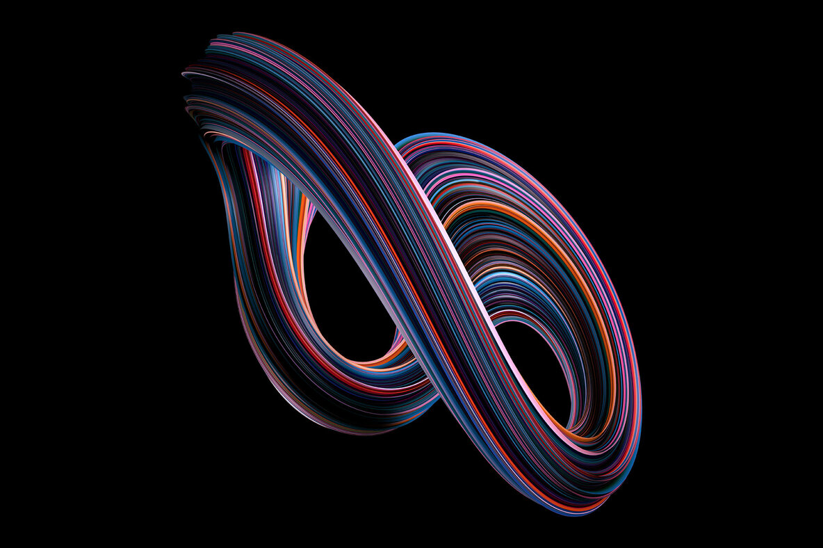 Twist Swirling 3D Shapes Twist Swirling 3D Shapes