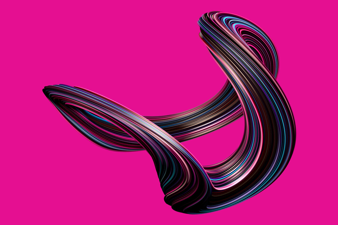 Twist Swirling 3D Shapes Twist Swirling 3D Shapes