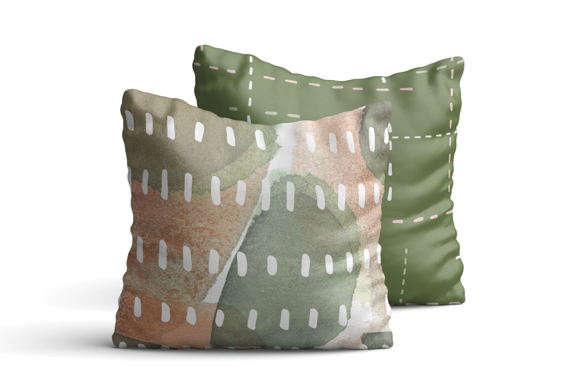 Modern Gouache and Watercolor Patterns Modern Gouache and Watercolor Patterns