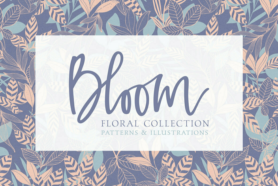 Bloom Floral Pattern Collection 1