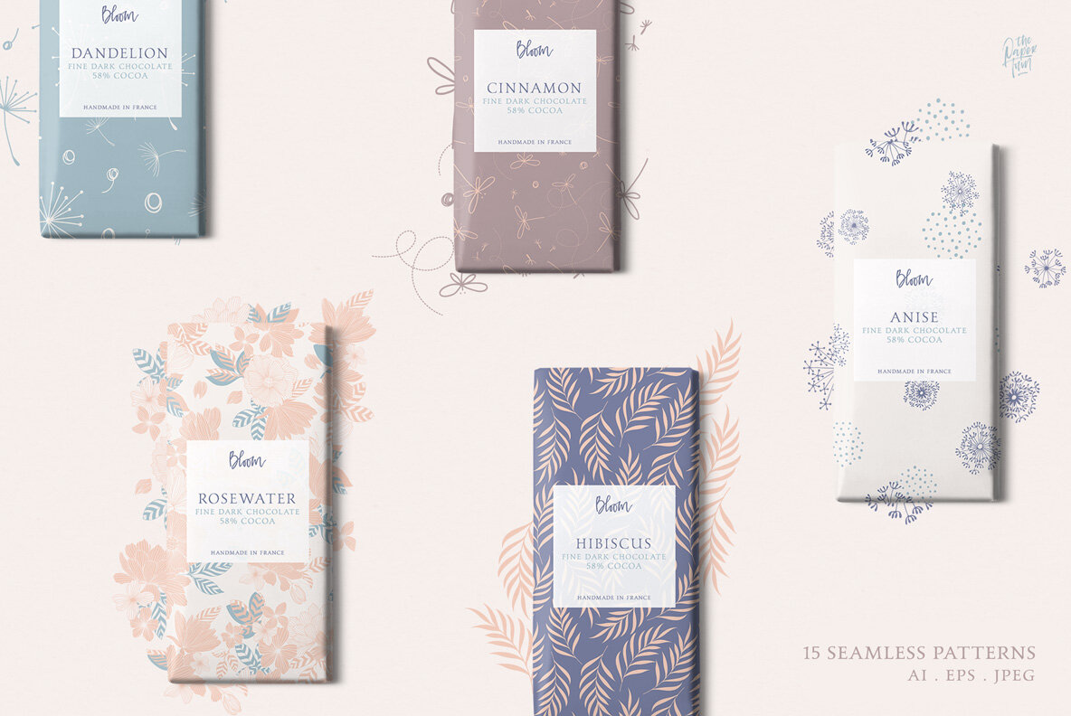 Bloom Floral Pattern Collection 7