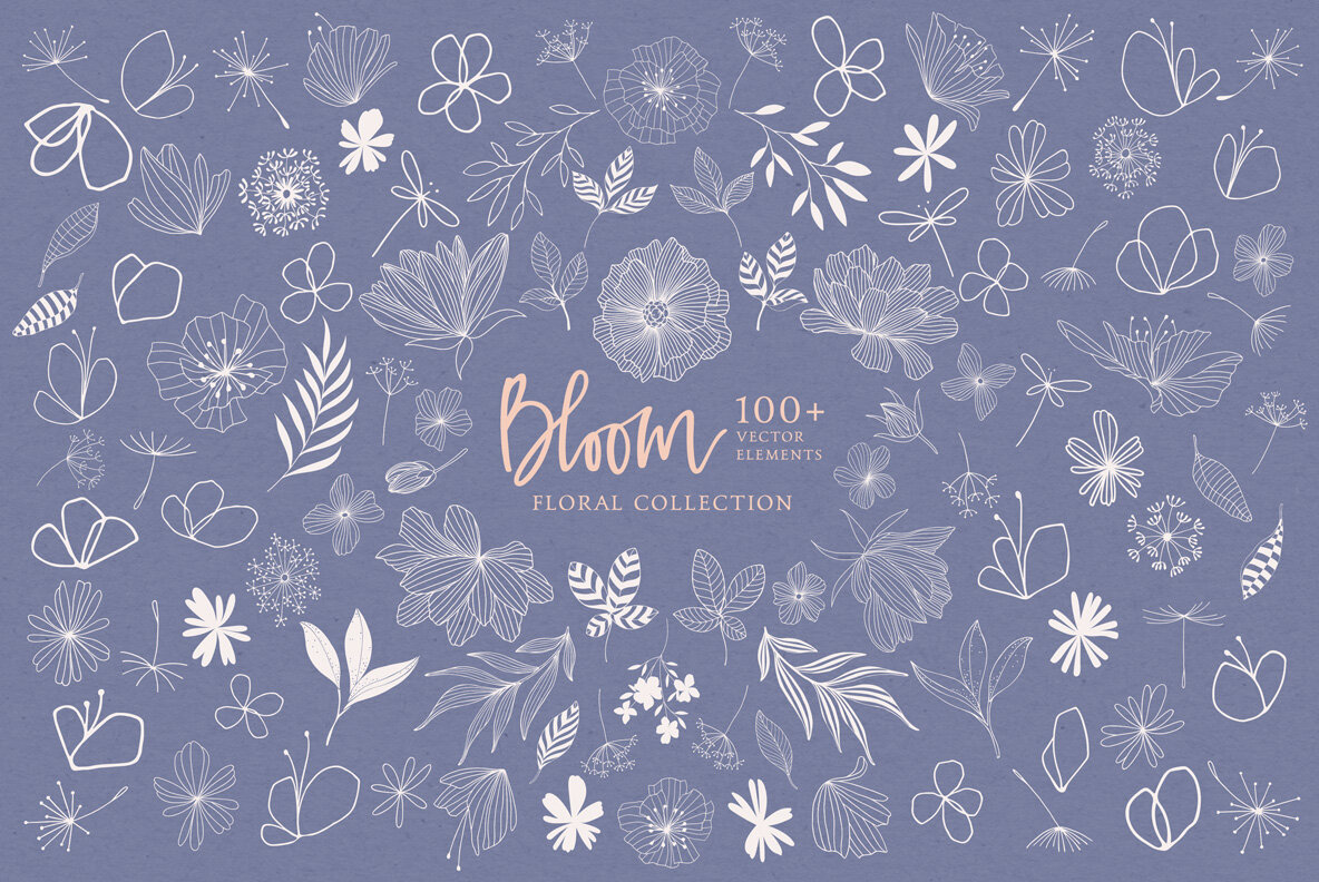 Bloom Floral Pattern Collection 8