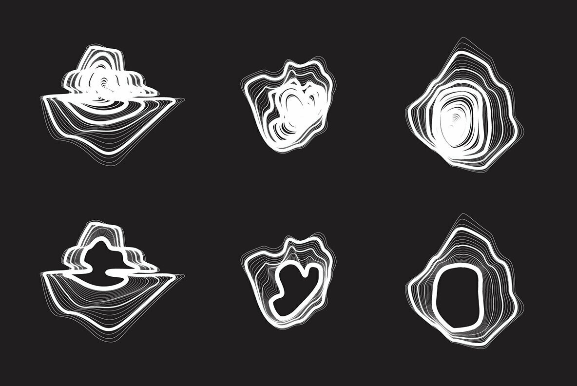 18 Vector Distortion Shapes 18 Vector Distortion Shapes