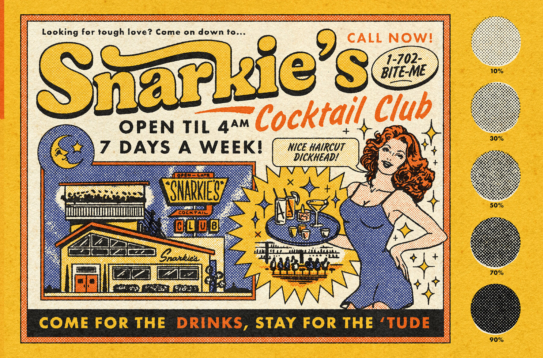 Beat Tones Halftone Brushes For Procreate 4