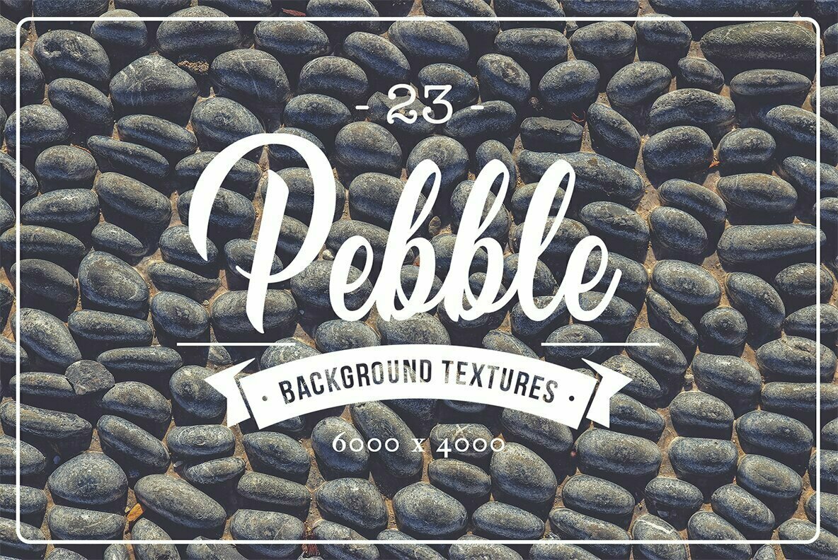 23 Pebble Background Textures 1