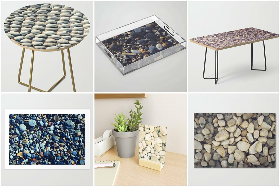 23 Pebble Background Textures 10