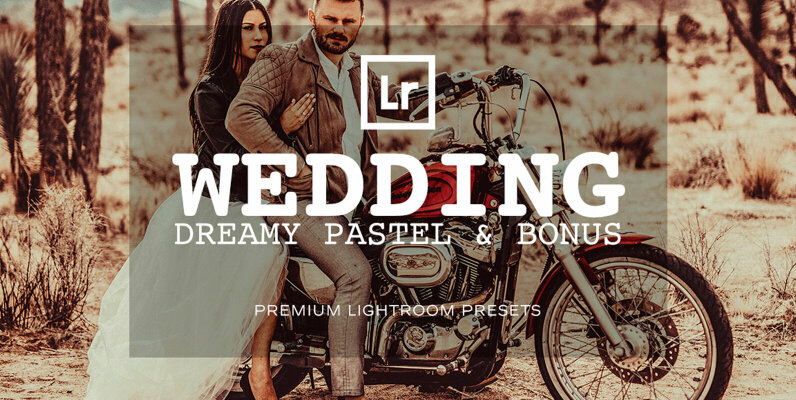 Dreamy Pastel Wedding Lightroom Presets