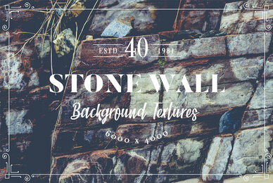 40 Stone Wall Background Textures