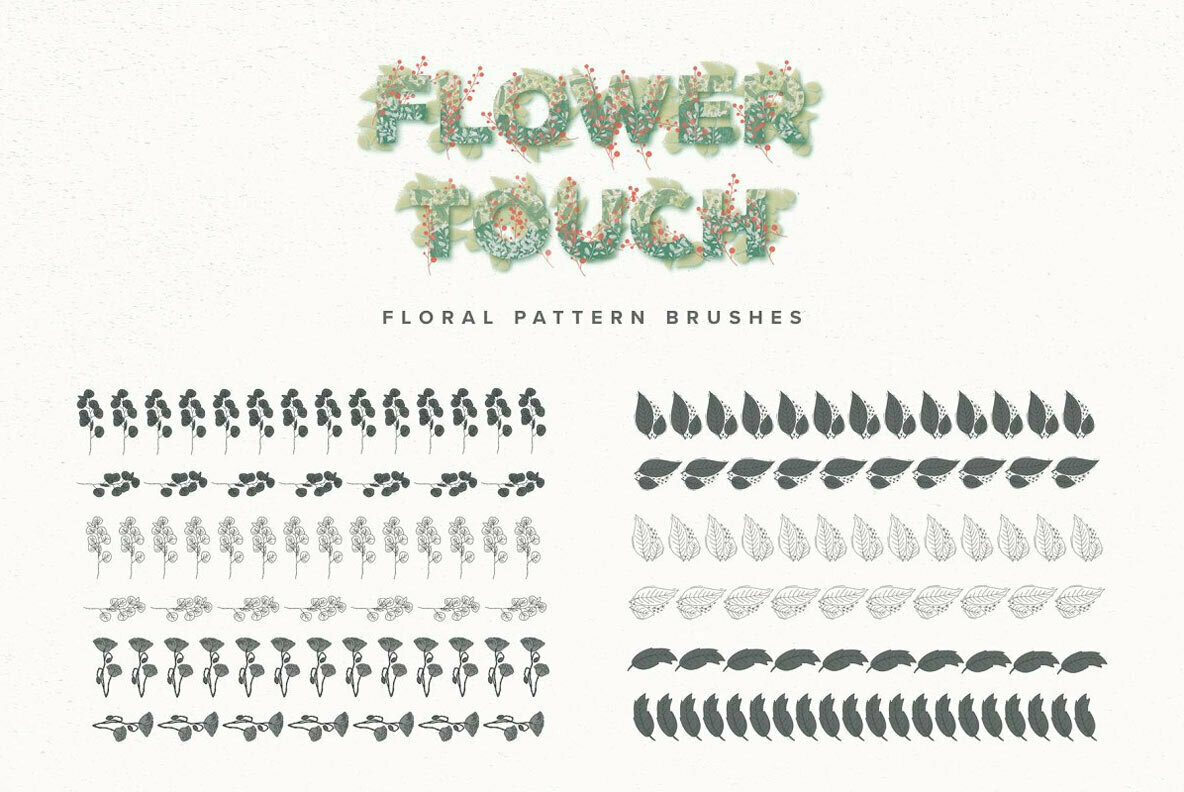Flower Touch Procreate Brushes Flower Touch Procreate Brushes