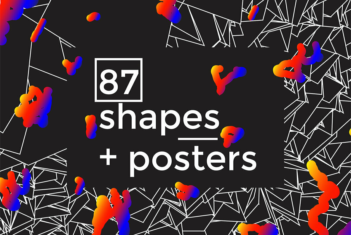 Cosmic Geometry 87 Shapes Posters Cosmic Geometry 87 Shapes Posters