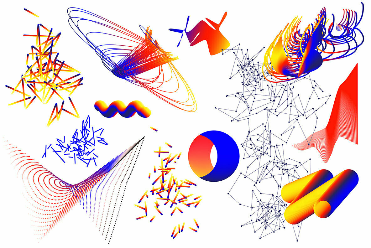 Cosmic Geometry 87 Shapes Posters Cosmic Geometry 87 Shapes Posters
