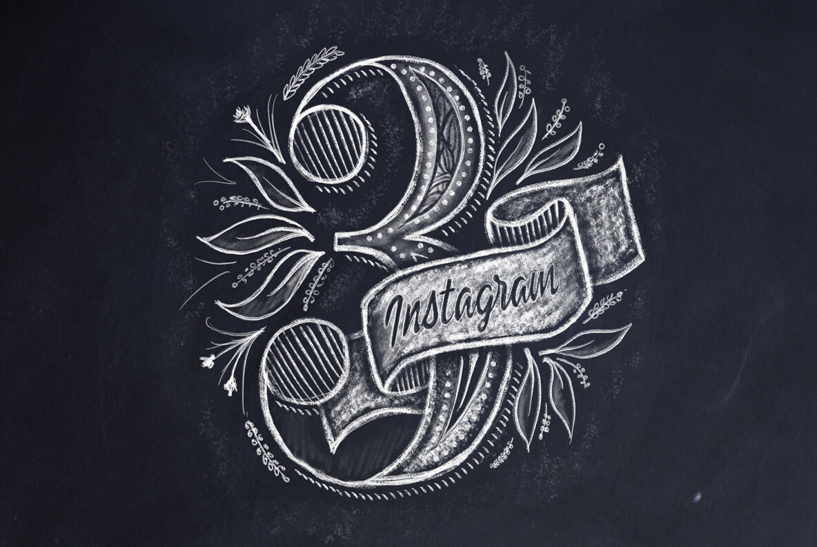Chalk Dust Procreate Lettering Kit Chalk Dust Procreate Lettering Kit