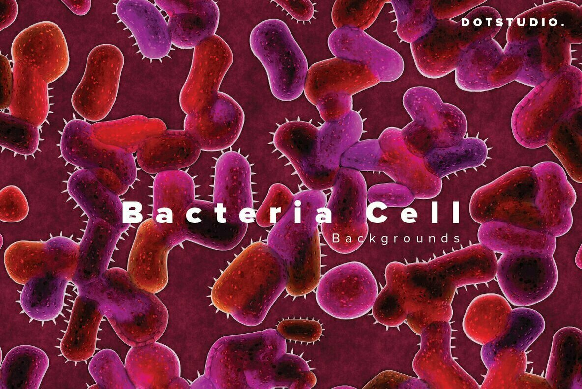 Bacteria Cell Backgrounds 1