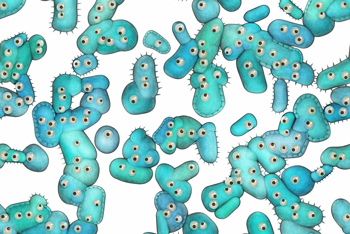 Bacteria Cell Backgrounds 5
