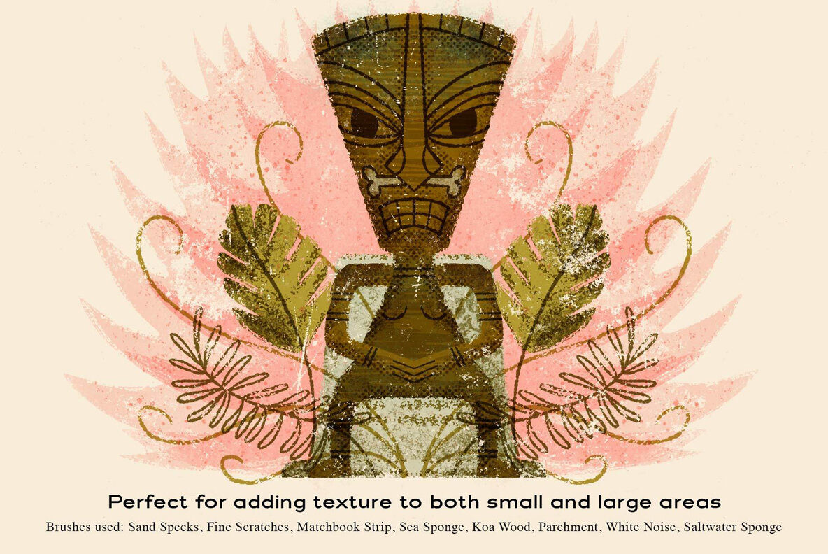 The Texture Brush Pack for Procreate The Texture Brush Pack for Procreate