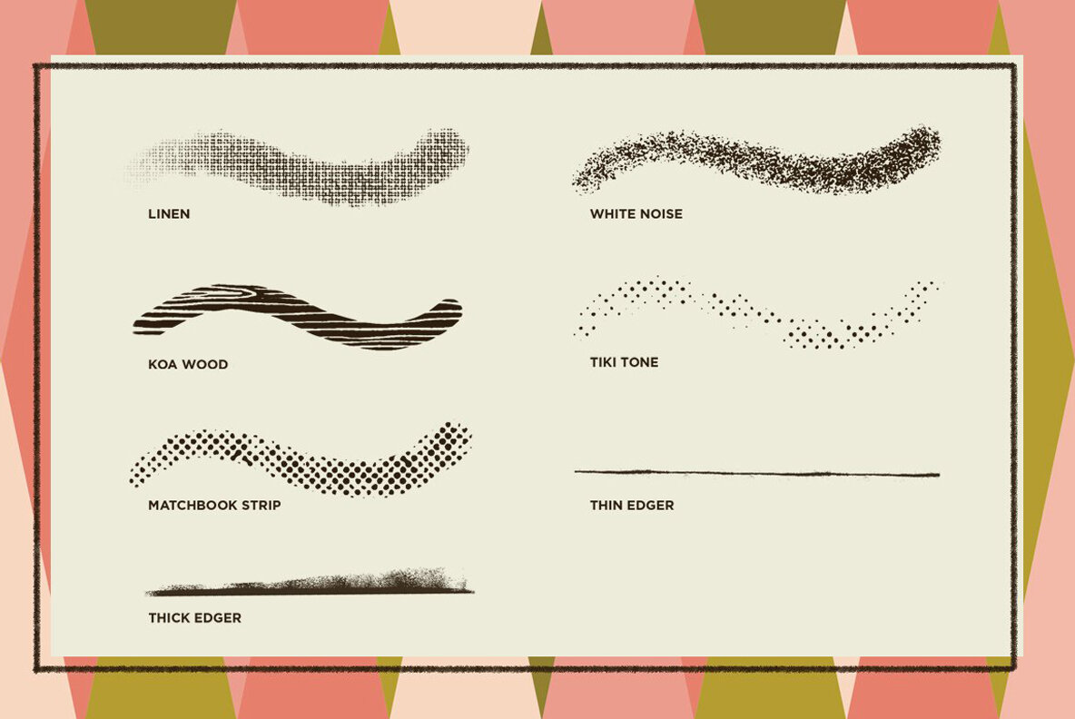 The Texture Brush Pack for Procreate The Texture Brush Pack for Procreate