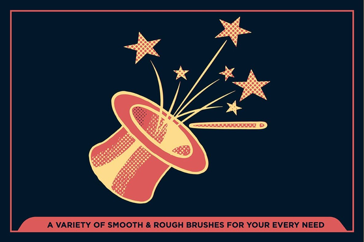 Black Magic Halftones Halftone Brushes for Procreate Black Magic Halftones Halftone Brushes for Procreate