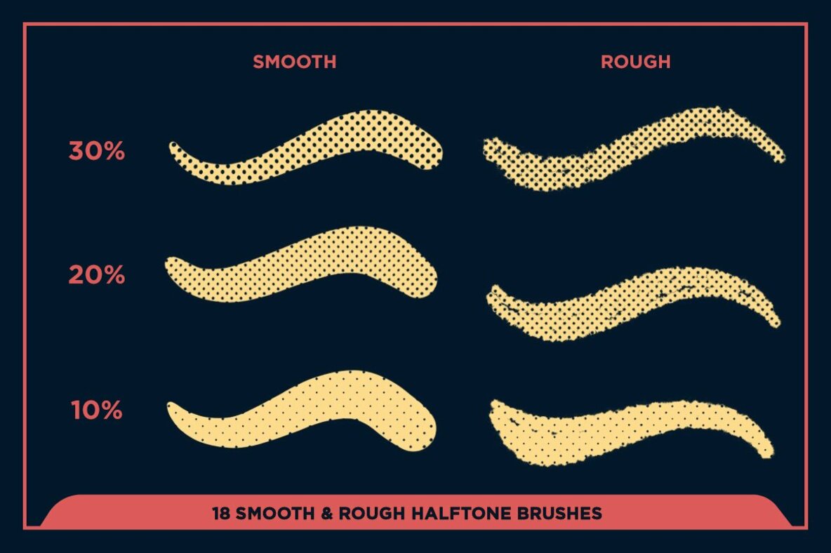 Black Magic Halftones Halftone Brushes for Procreate Black Magic Halftones Halftone Brushes for Procreate