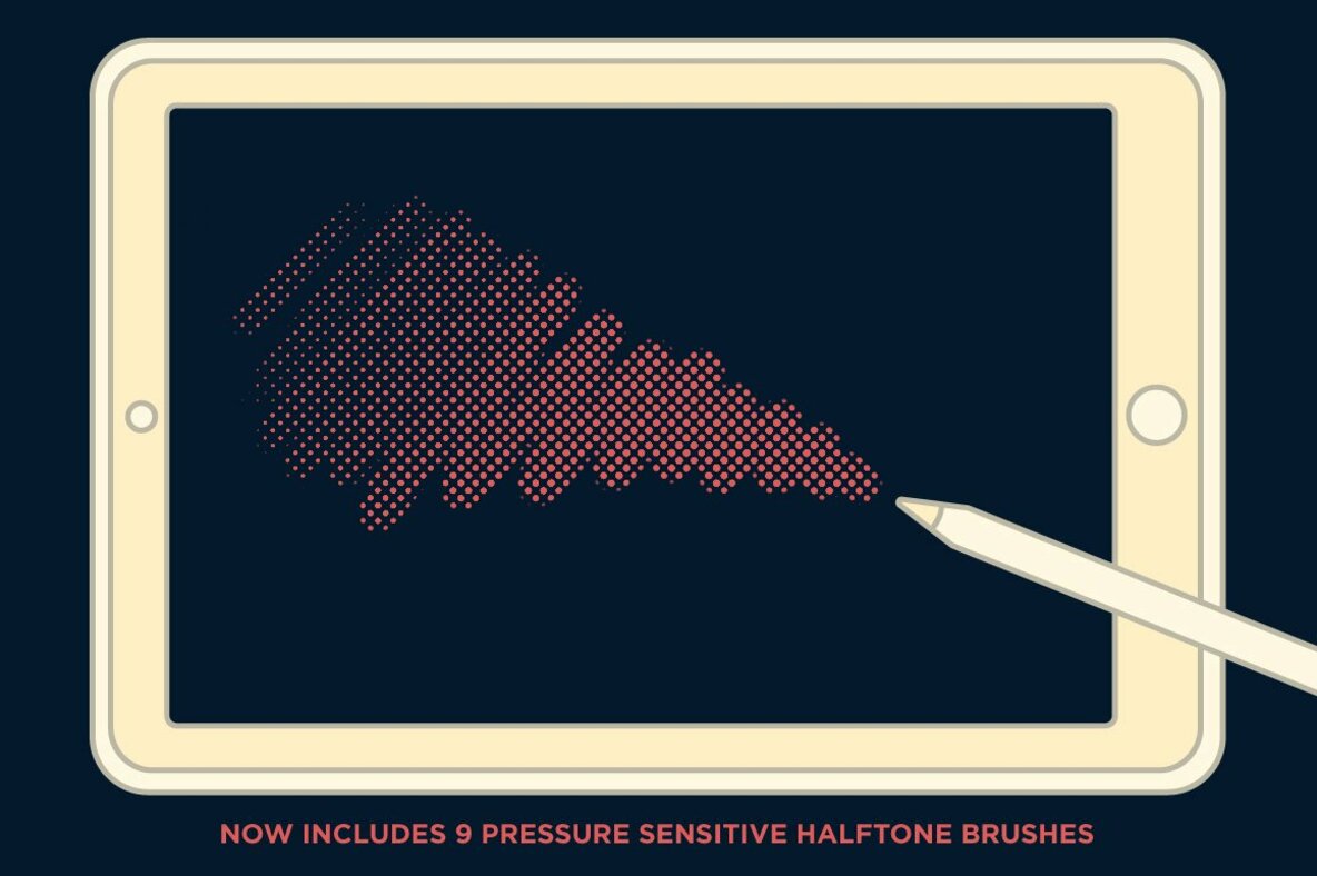 Black Magic Halftones Halftone Brushes for Procreate Black Magic Halftones Halftone Brushes for Procreate