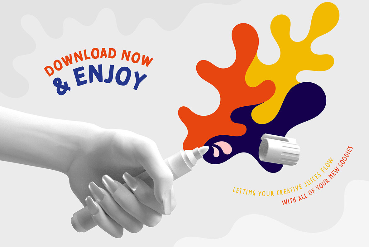 100 Hand drawn Seamless Patterns Collection 25